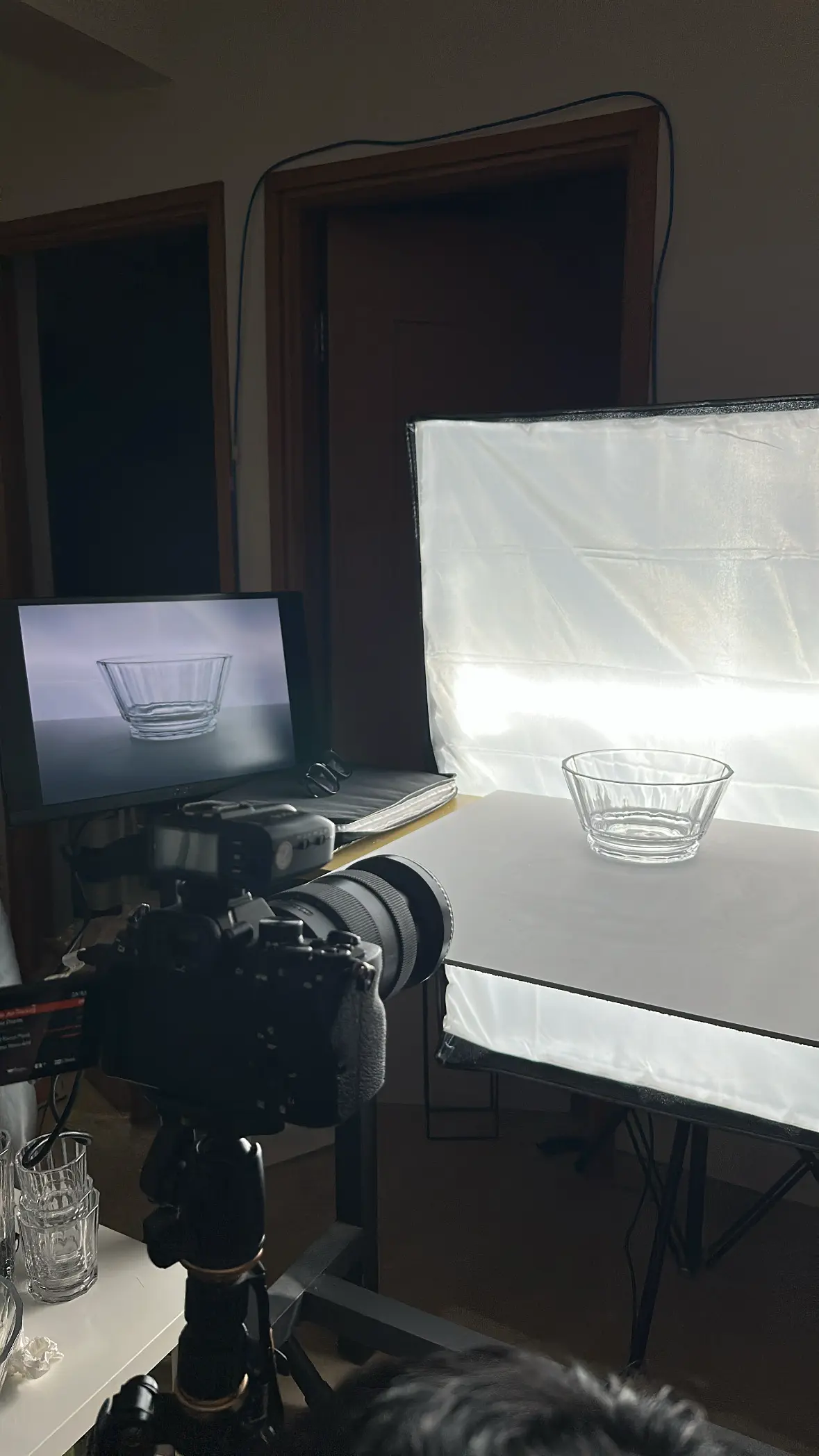 Product photography production