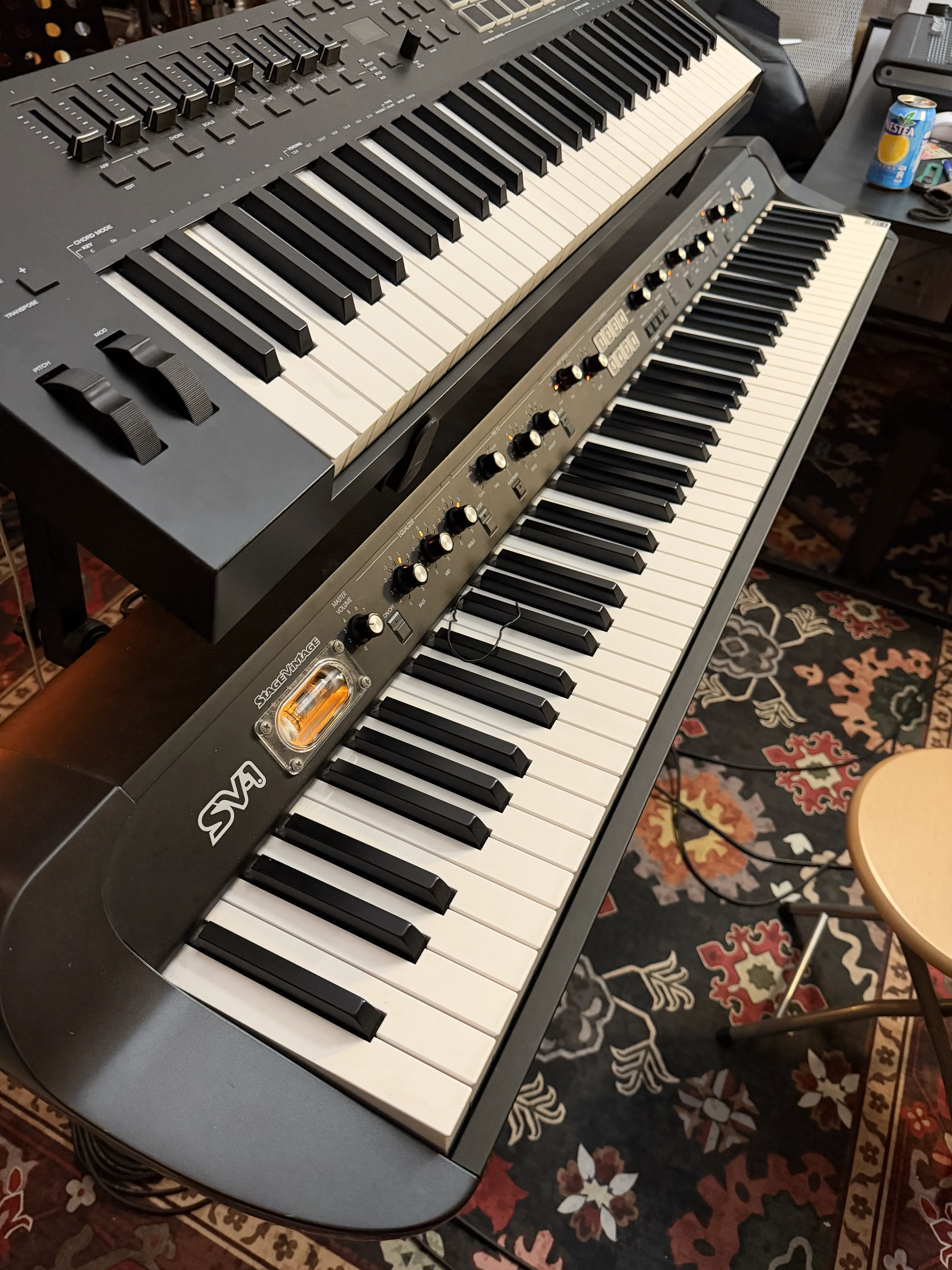 Studio keyboard setup